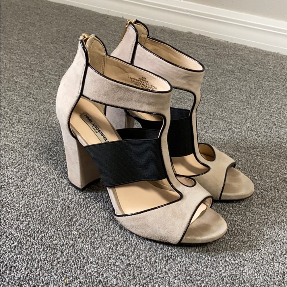 Karl Lagerfeld heels